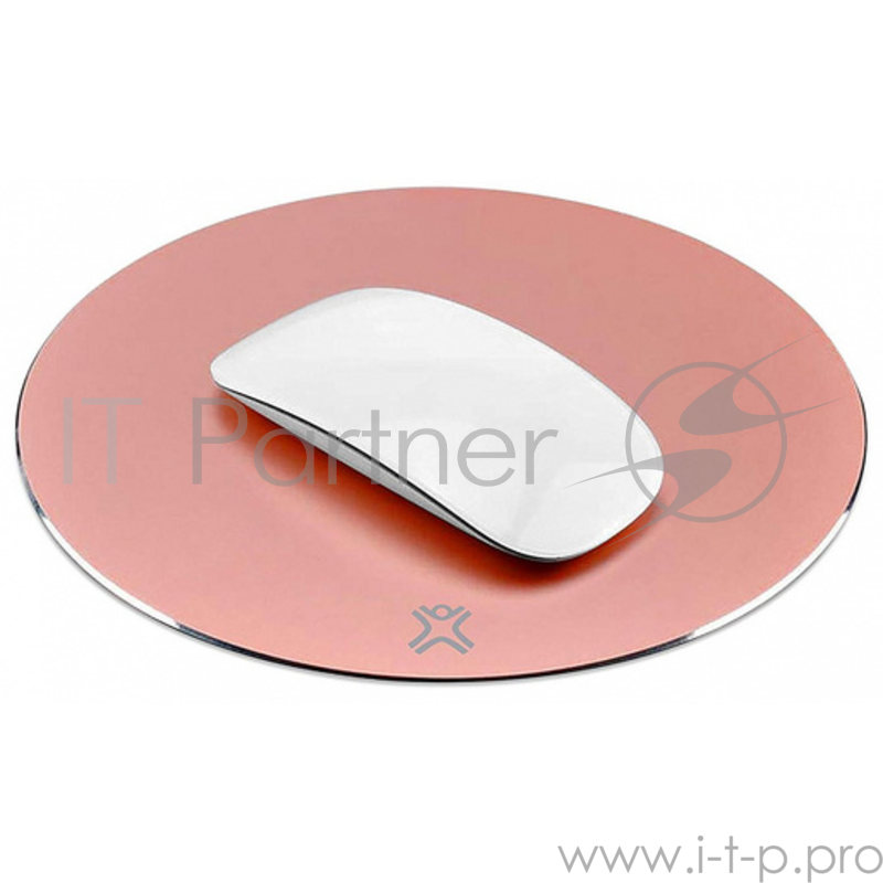 Коврик для компьютерной мыши XtremeMac Round Aluminum Mouse Pad. Материал алюминий. Цвет серебряный.