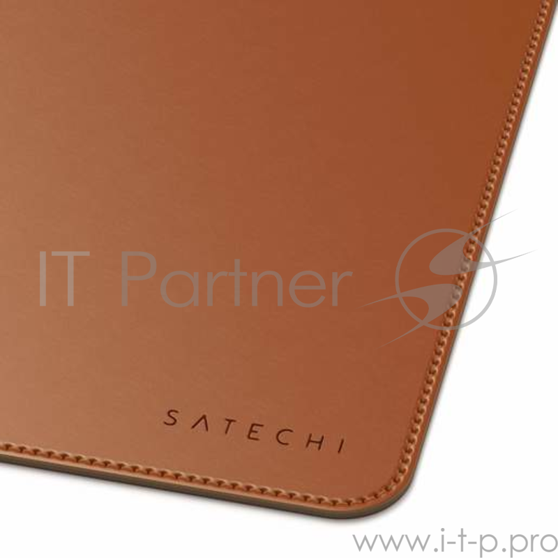 Коврик Satechi Eco Leather Deskmate для компьютерной мыши. Материал эко-кожа (искусственная кожа. Размер 58,5 x 31 см. Цвет коричневый.