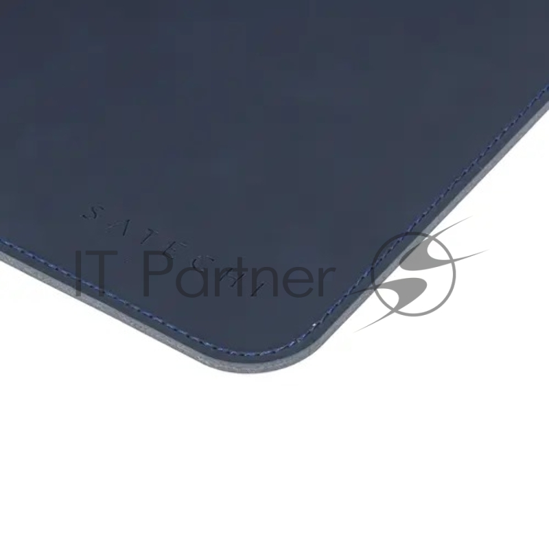 Коврик Satechi Eco Leather Deskmate для компьютерной мыши. Материал эко-кожа (искусственная кожа. Размер 58,5 x 31 см. Цвет синий.