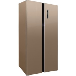 Холодильник HIBERG RFS-480DX NFH Side-by-side Бежевый
