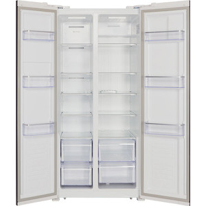 Холодильник HIBERG RFS-480DX NFH Side-by-side Бежевый