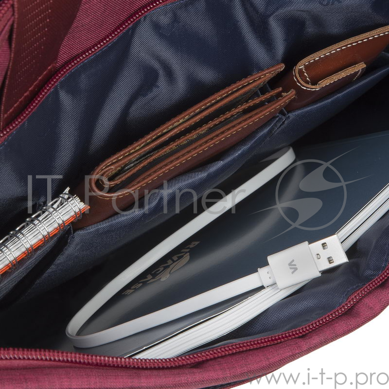 Сумка для ноутбука 15.6 Riva 8335 красный полиэстер (8335 RED)