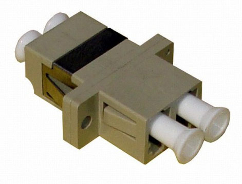 Адаптер проходной Brand-Rex BHCLCMM001 LC дуплекс для волокна 50/125 с металлической вставкой