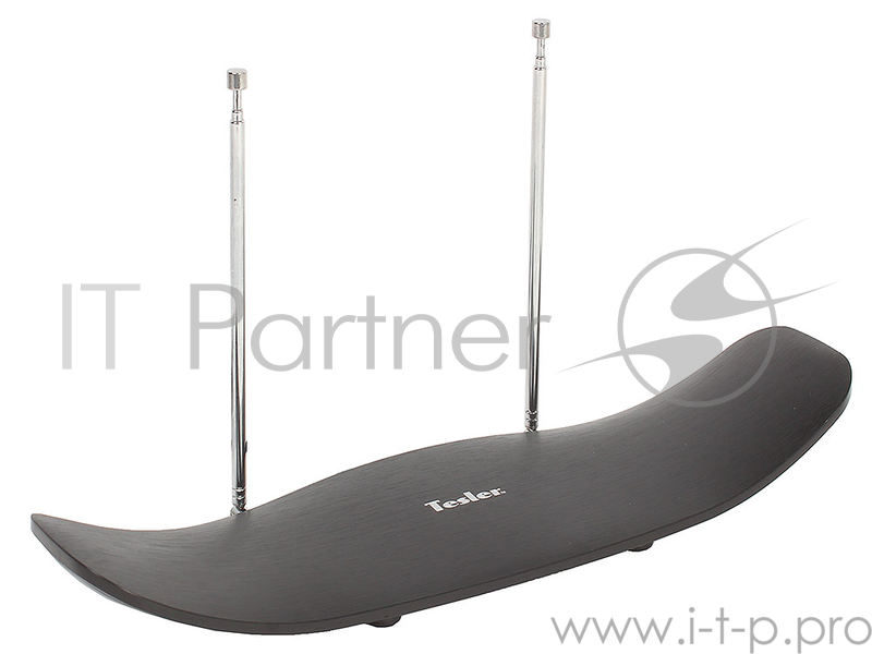 Телевизионная антенна TESLER IDA-250 Активная телевизионная комнатная антенна для приема ового и цифрового сигнала DVBT/T2