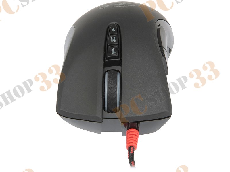 Оптическая мышь A4Tech Bloody A91, 7кн.+скр., черный (USB)