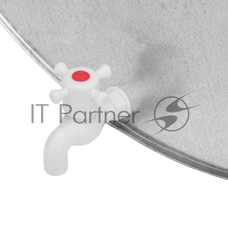 Россия Умывальник оцинкованный,20л с краном и крышкой//67551