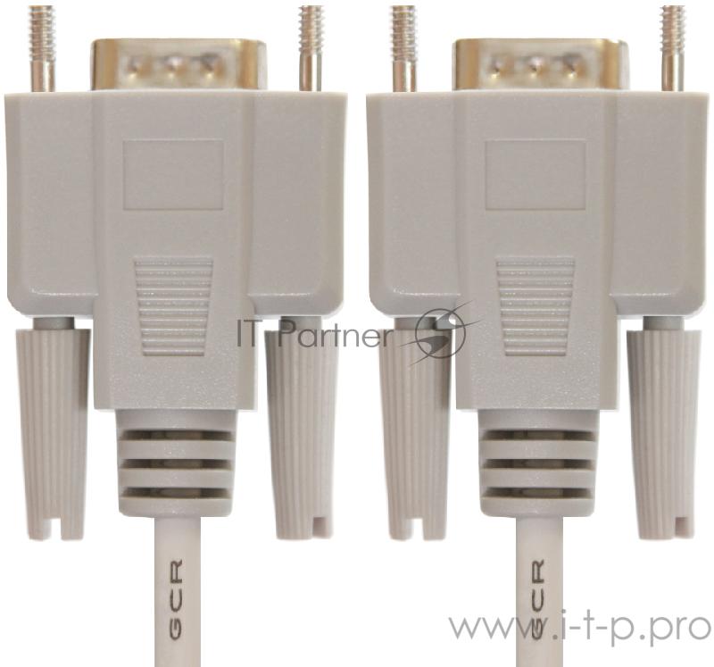 Кабель Greenconnect COM RS-232 порта соединительный 1.8m GCR-DB9CF2F-1.8m, 9F / 9F Premium, серый, пластиковый пакет Greenconnect Кабель COM RS-232 порта соединительный 1.8m GCR-DB9CF2F-1.8m, 9F / 9F Premium, серый, пластиковый пакет