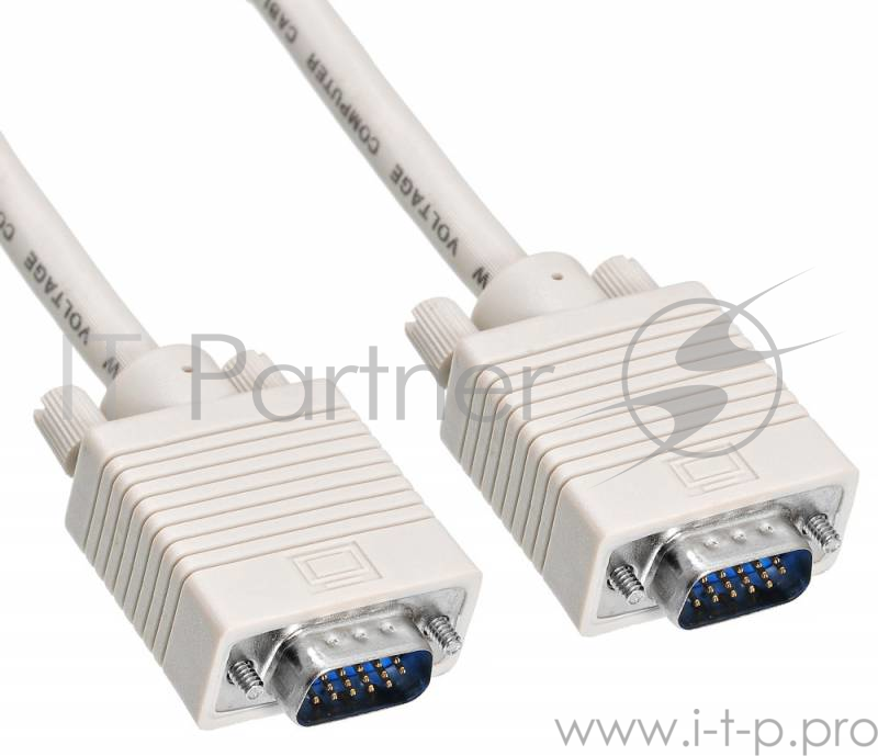 Кабель Buro CAB016S-10 VGA (m) VGA (m) 3м феррит.кольца серый