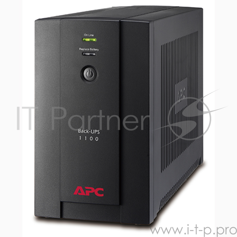 Источник бесперебойного питания APC Back-UPS BX1100LI 550Вт 1100ВА черный