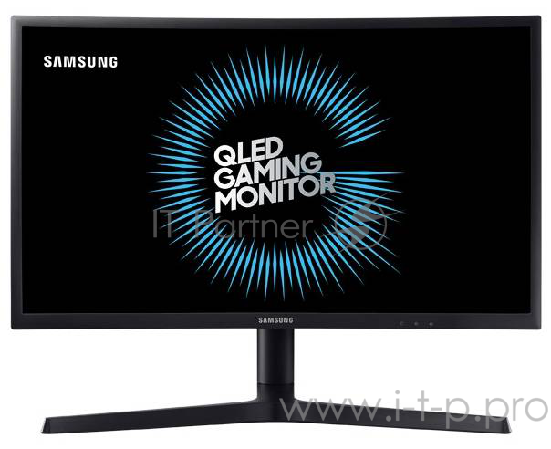 Монитор Samsung 23.5 C24FG73FQI темно-серый VA LED 1ms 16:9 HDMI матовая HAS Pivot 350cd 178гр/178гр 1920x1080 DisplayPort FHD 5.2кг