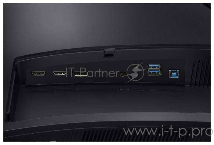 Монитор Samsung 23.5 C24FG73FQI темно-серый VA LED 1ms 16:9 HDMI матовая HAS Pivot 350cd 178гр/178гр 1920x1080 DisplayPort FHD 5.2кг