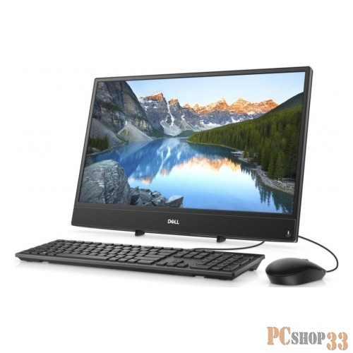 Dell Inspiron AIO 3280 21,5 FullHD IPS AG Non-Touch Core i3-8145U, 8GB, 1TB, Intel HD 620, 1YW ,Linux, Black Easel Stand, Wi-Fi/BT, KB&Mouse