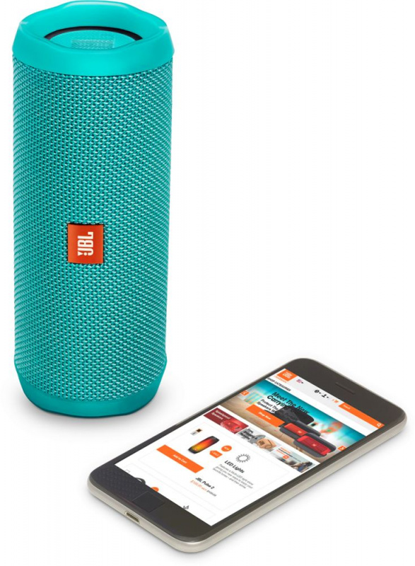 Акустическая система JBL Flip 4 бирюзовый JBLFLIP4TEL