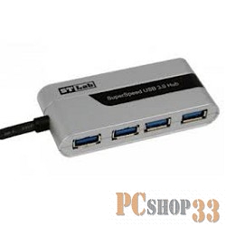 Контроллер ST-Lab U760 RTL {Hub 4 ports, USB 3.0, Gray}