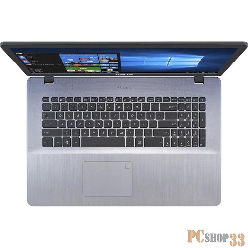 ASUS VivoBook BTS 17 IPS Edition X705UB-GC265T Pentium 4417U 2.3 GHz/4Gb/1Tb HDD/MX110 2GB/17.3FHD 1920x1080 AG/no ODD/WiFi/BT/Cam/Windows 10 Home/2.1Kg/Grey