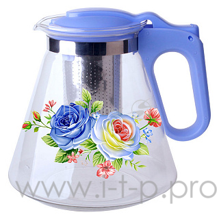 Чайник заварочный ALPENKOK АК-5511/4А с фильтром 1200 мл ( 36 )