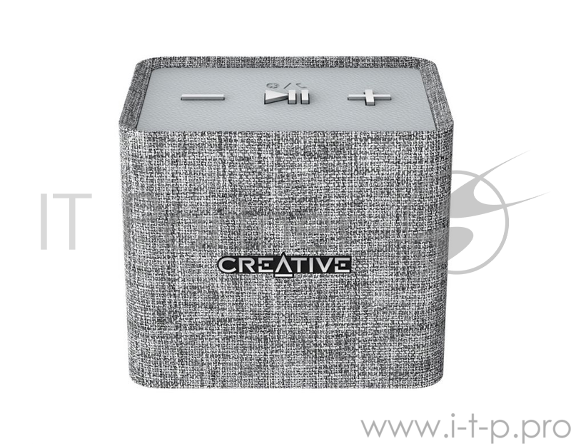 Колонка порт. Creative NUNO micro серый 3W 1.0 BT (51MF8265AA001)