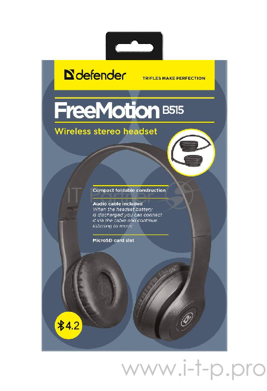 Гарнитура FREEMOTION B515 BLACK 63515 DEFENDER
