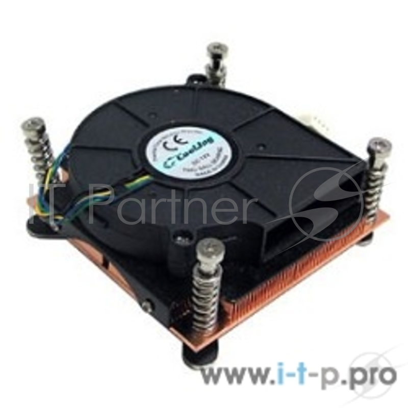 Опция к серверу Procase CA1156{ Медный активный радиатор 1U под S1156 (fan 5000rpm)}