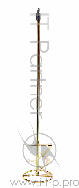 Буры,сверла,долото Венчик для миксера Hammer Flex 221-012 MX-AC 120 х 600 мм для смешивания краски, оцинкованный 52566*