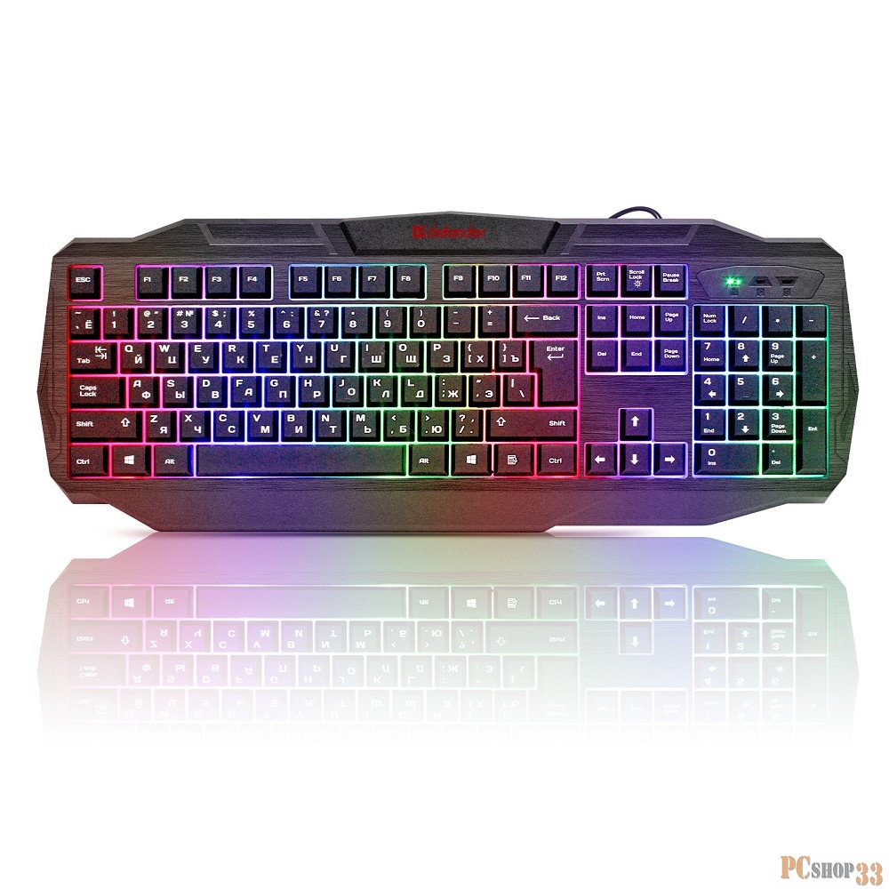 Клавиатура USB ULTRA HB-330L RU 45330 DEFENDER