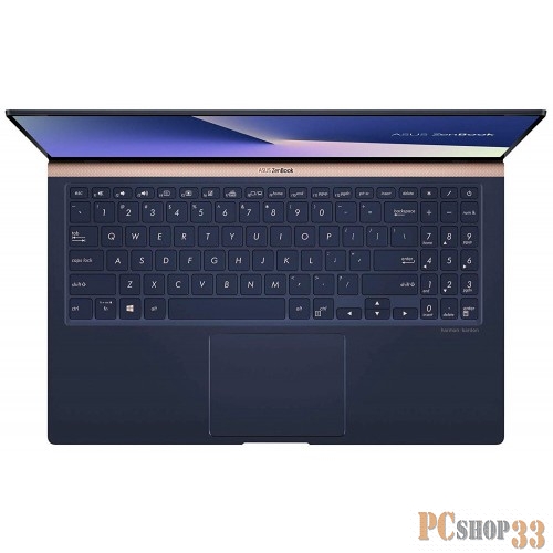 Ноутбук Asus UX533FD-A8078T i7-8565U (1.8)/8G/512G SSD/15.6FHD AG IPS/NV GTX1050 2G/noODD/Win10 Royal Blue, Metal + чехол