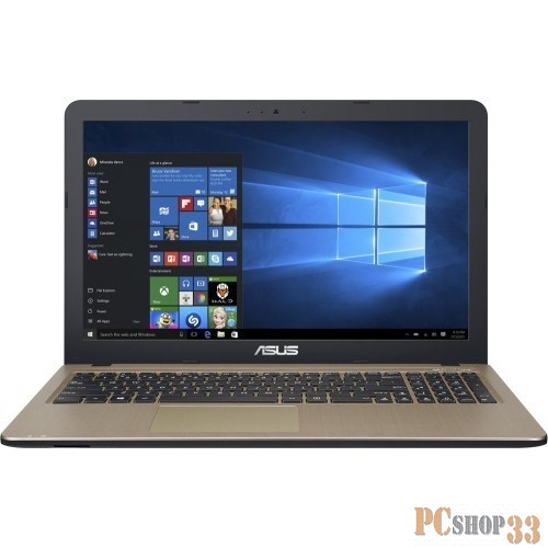 Ноутбук Asus X540BA-GQ386T AMD A4-9125 (2.3)/4G/500G/15.6HD AG/Int:AMD Radeon R3/noODD/Win10