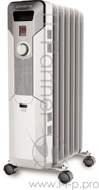 Радиатор масляный Polaris PRE W 0715 1500Вт белый