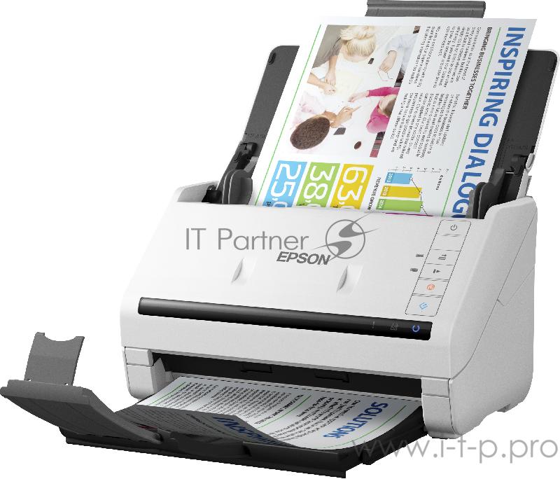 Сканер Epson WorkForce DS-530 (CIS, A4, протяжной, 600dpi, 35 стр. / мин, USB3.0, DADF) B11B226401