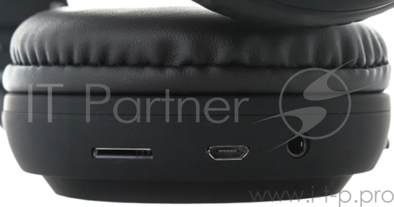 Беспроводные наушники Nobby с MP3 плеером, Comfort B-230, NBC-BH-42-12, BT 4.2, пластик, чёрный Беспроводные, проводные / Накладные с микрофоном / Чер