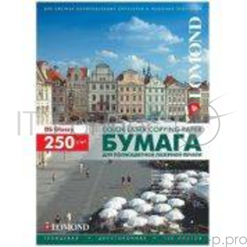 Фотобумага LOMOND Двухсторонняя Глянцевая, для лазерной печати, 250 г/м2, формат SRА3 (320х450) /250л.