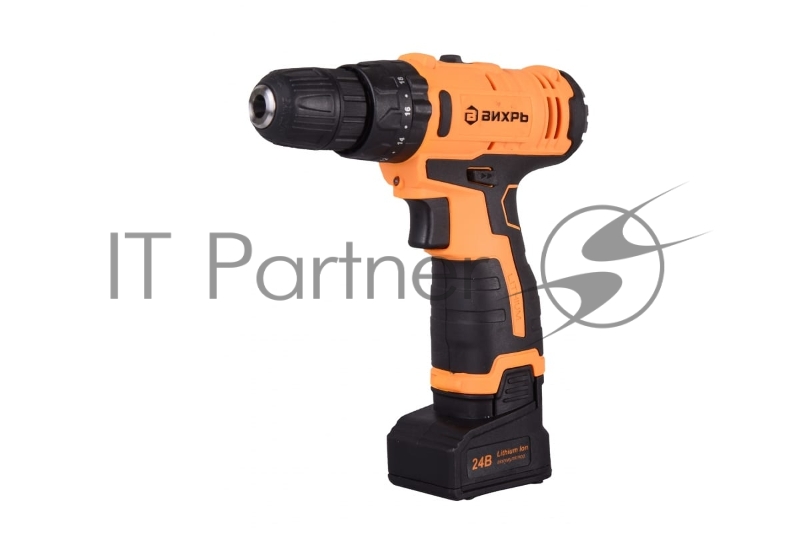 Вихрь Дрель-шуруповерт аккумуляторная ударная ДА-24Л-2кУ 72/14/19