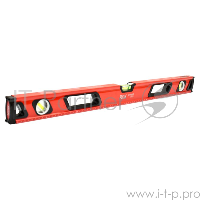 Уровень RGK U7080 800мм 0.5мм/м 4 глазка магнит