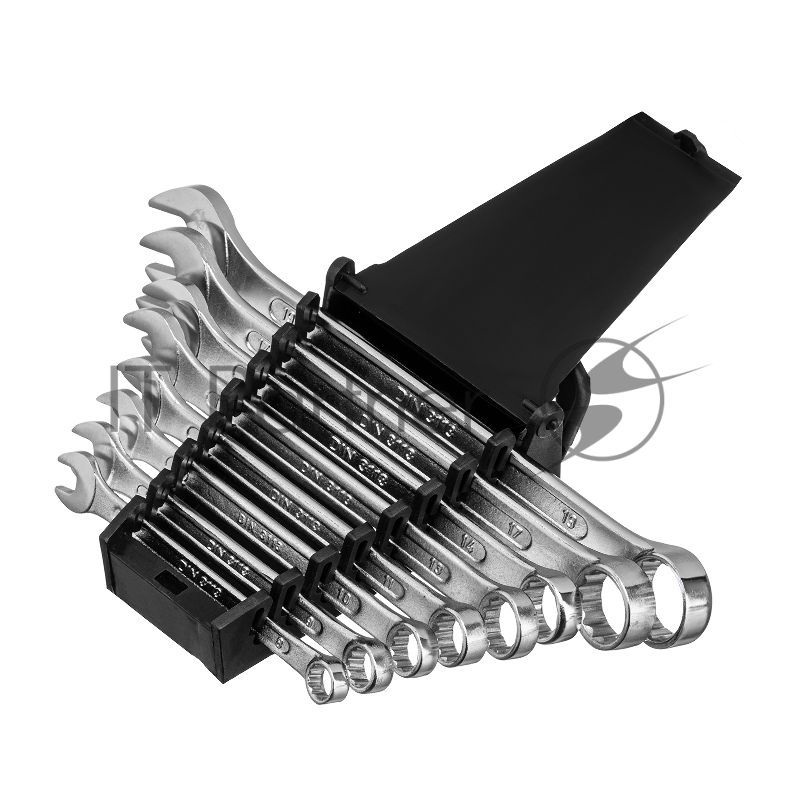 Набор комбинированных ключей СИБРТЕХ 15448 (8 - 19 мм) 8 шт.