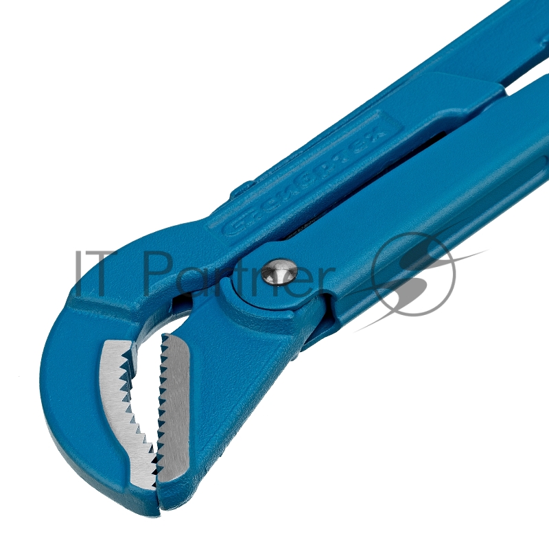 Ключ СИБРТЕХ 15744 трубный рычажный №3 2 с изогнутыми губками