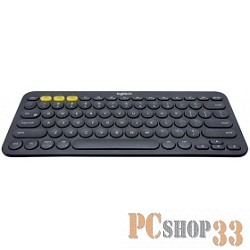 Клавиатура Logitech K380 Multi-Device 920-007584, 79+1кн., беспров., серый (Bluetooth)
