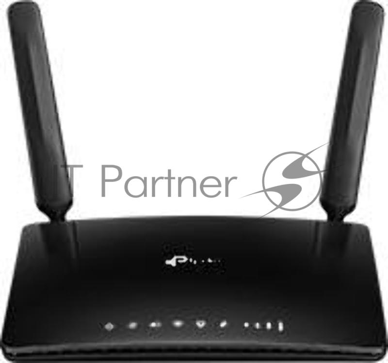Сетевое оборудование TP-Link TL-MR6400 Маршрутизатор 3G/4G + WiFi 300Мбит/сек. + 3 порта LAN 100Мбит/сек. + 1 порт LAN/WAN 100Мбит/се
