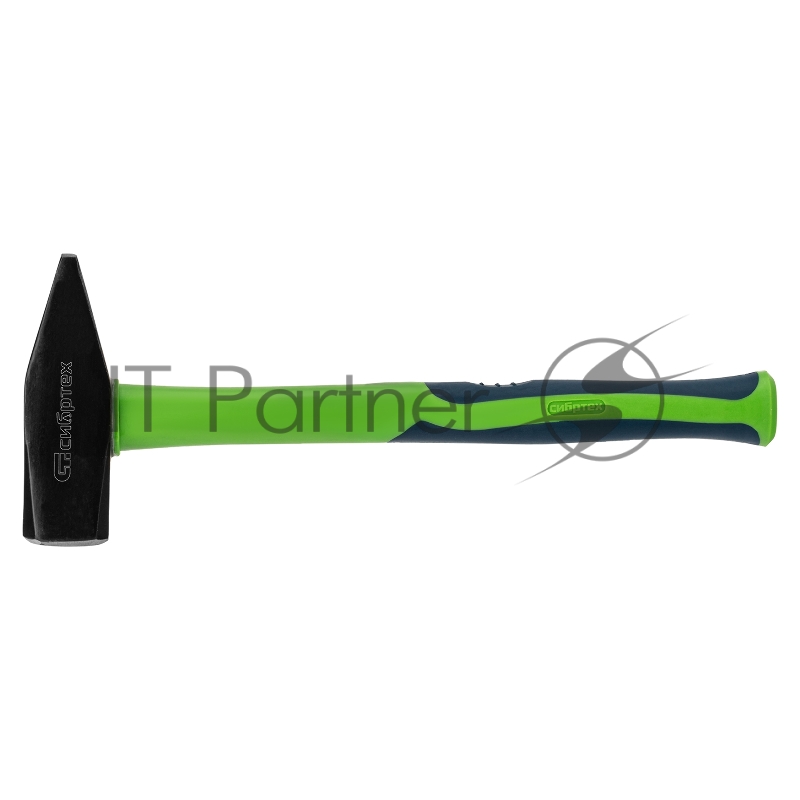 СИБРТЕХ Молоток слесарный, 1500 г, фибергласовая обрезиненная рукоятка// СИБРТЕХ 10331