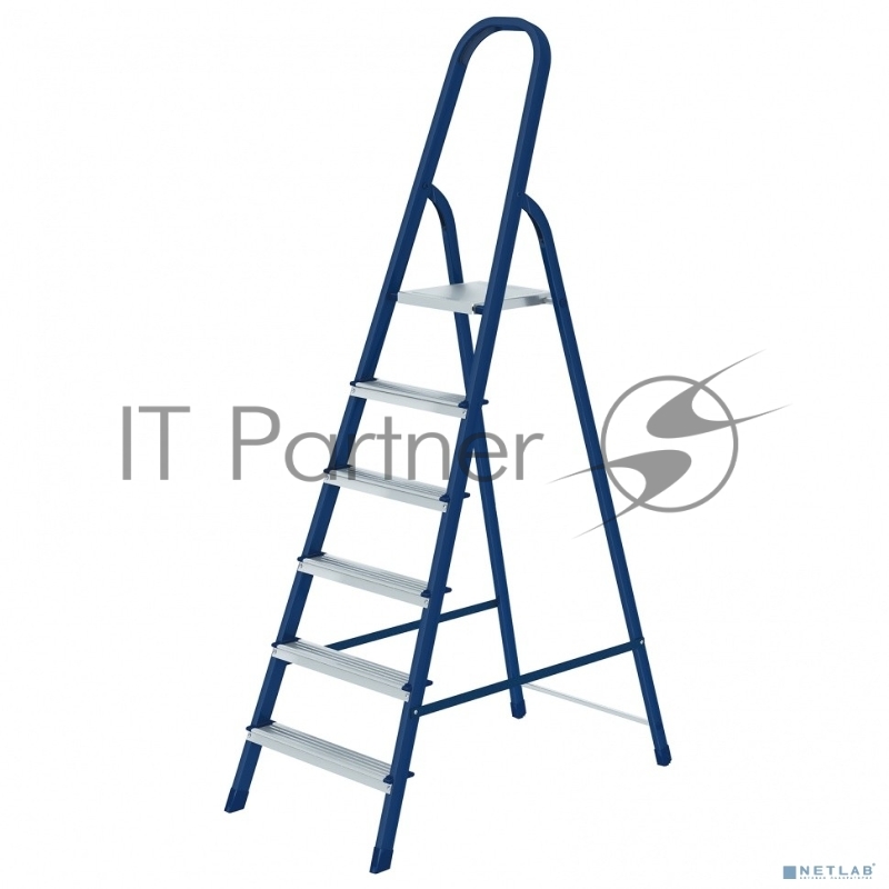 СИБРТЕХ Стремянка, 6 ступеней, стальная // СИБРТЕХ // Pоссия 97846
