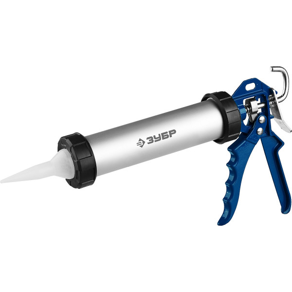 ЗУБР Пистолет для герметика ПРОФЕССИОНАЛ, закрытый, алюминиевый корпус, 310 мл 06633-31