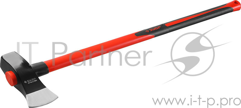 Топор-колун ЗУБР Мастер 20623-36 кованый, с двухкомпонентной фиберглассовой рукояткой 4,4кг/900мм