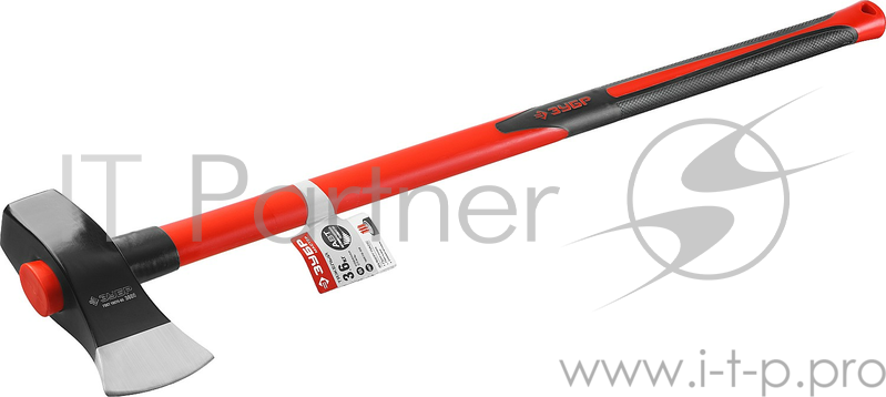 Топор-колун ЗУБР Мастер 20623-36 кованый, с двухкомпонентной фиберглассовой рукояткой 4,4кг/900мм