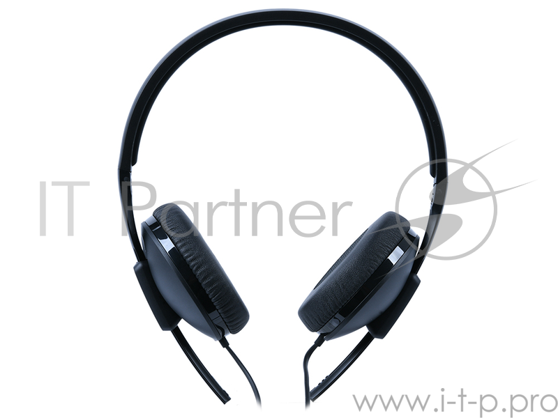 Наушники Sennheiser HD 100 Black Проводные / Накладные без микрофона / 18 - 18000 Гц / 110 дБ / Двустороннее / miniJack 3.5 мм