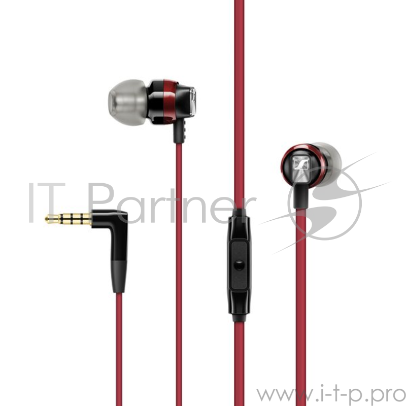 Гарнитура Sennheiser CX 300S Red Проводные / Внутриканальные с микрофоном / 17 - 21000 Гц / 118 дБ / Двустороннее / miniJack 3.5 мм