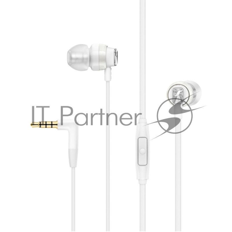 Гарнитура Sennheiser CX 300S White Проводные / Внутриканальные с микрофоном / 17 - 21000 Гц / 118 дБ / Двустороннее / miniJack 3.5 мм