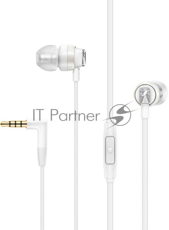 Гарнитура Sennheiser CX 300S White Проводные / Внутриканальные с микрофоном / 17 - 21000 Гц / 118 дБ / Двустороннее / miniJack 3.5 мм