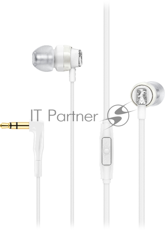 Гарнитура Sennheiser CX 300S White Проводные / Внутриканальные с микрофоном / 17 - 21000 Гц / 118 дБ / Двустороннее / miniJack 3.5 мм