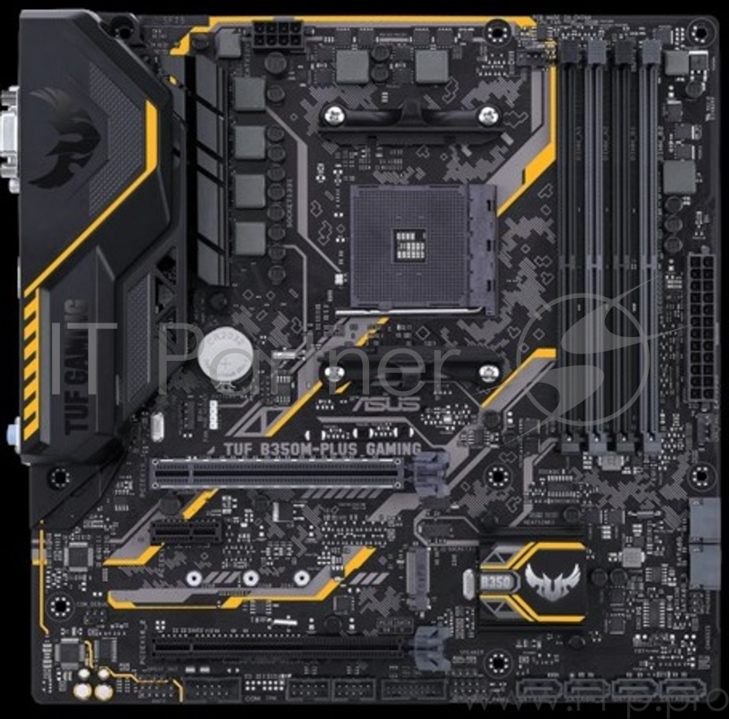 Материнская карта Asus TUF B350M-PLUS GAMING , RTL {10}