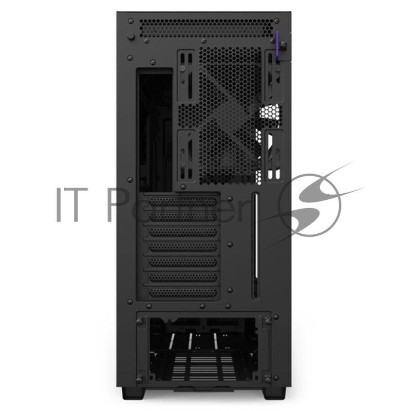Корпус NZXT CA-H710I-B1 H710i Mid Tower Black/Black Chassis with Smart Device 2, 3x120, 1x140mm Aer F Case Fans, 2xLED Strips and Vertical GPU Mount