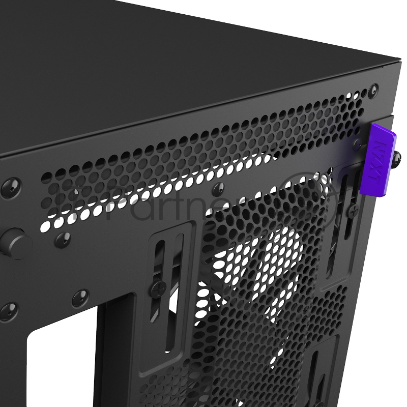 Корпус NZXT CA-H710I-B1 H710i Mid Tower Black/Black Chassis with Smart Device 2, 3x120, 1x140mm Aer F Case Fans, 2xLED Strips and Vertical GPU Mount